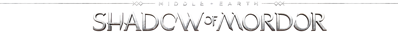 Middle-Earth: Shadow of Mordor - Clear Logo (World) - 1280x103