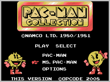 Pac-Man Collection - Screenshot - Game Title (World) - 256x192
