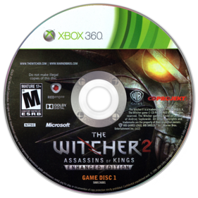The Witcher 2: Assassins of Kings: Enhanced Edition - Disc (North America) - 900x900