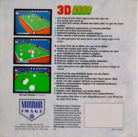 3D Pool - Box - Back (Europe) - 1473x1463