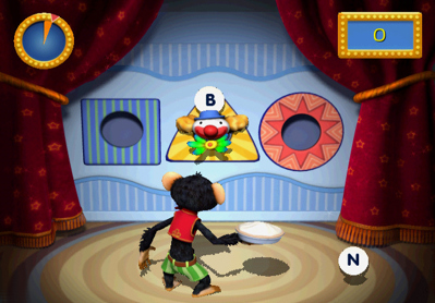 Konami Kids Playground: Alphabet Circus - Screenshot - Gameplay (North America) - 640x446
