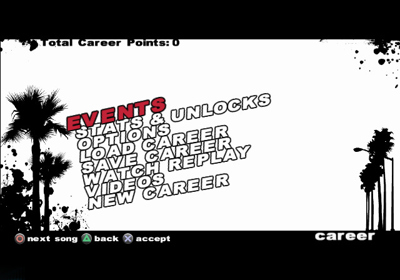 SCORE International Baja 1000: The Official Game - Screenshot - Game Select (World) - 640x448