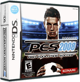 PES 2008: Pro Evolution Soccer - Box - 3D (North America) - 867x881