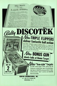 Discotek - Advertisement Flyer - Front (World) - 850x1277