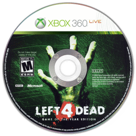 Left 4 Dead: Game of the Year Edition - Disc (North America) - 1440x1440