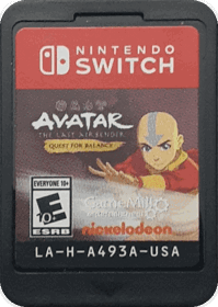 Avatar: The Last Airbender: Quest For Balance - Cart - Front (North America) - 773x1087