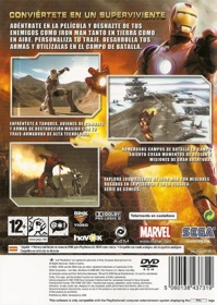 Iron Man - Box - Back (Spain) - 483x680