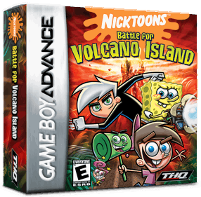 Nicktoons: Battle for Volcano Island - Box - 3D (North America) - 1016x998