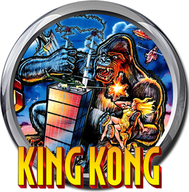 King Kong (Data East) - Fanart - Cart - Front (World) - 874x888