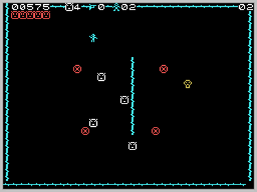 Cross Chase - Screenshot - Gameplay (World) - 256x192