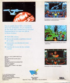 Star Trek: 25th Anniversary - Box - Back (Spain) - 2000x2370
