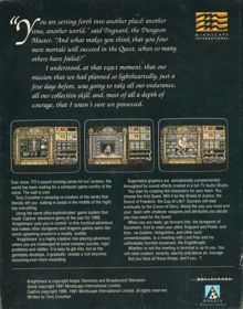 Knightmare (Mindscape) - Box - Back (United Kingdom) - 628x800