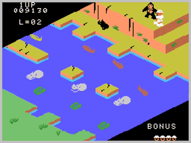 Congo Bongo - Screenshot - Gameplay (North America) - 256x192