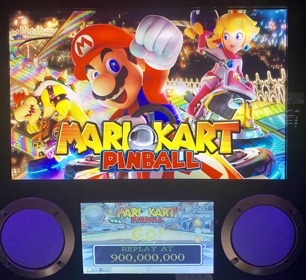 Mario Kart Pinball - Arcade - Marquee (World) - 2783x2550