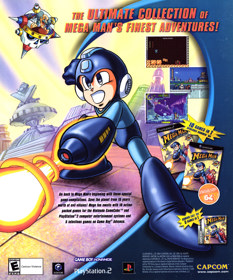 Mega Man Anniversary Collection - Advertisement Flyer - Front (United States) - 1904x2290