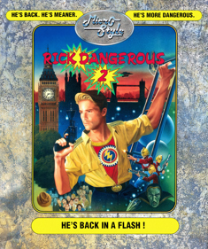 Rick Dangerous 2 - Box - Front - Reconstructed (World) - 2303x2750