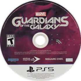 Marvel's Guardians of the Galaxy - Disc (North America) - 743x747