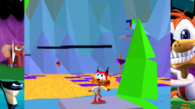 Bubsy in: The Purrfect Collection - Screenshot - Gameplay (North America) - 1800x1013