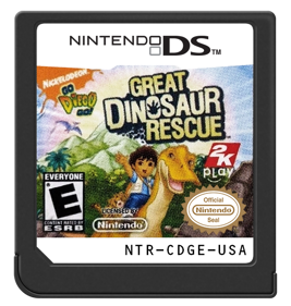 Go, Diego, Go! Great Dinosaur Rescue - Cart - Front (North America) - 571x600