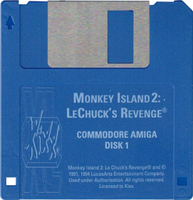 Monkey Island 2: LeChuck's Revenge - Disc (United Kingdom) - 770x798