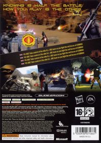 G.I. Joe: The Rise of Cobra - Box - Back (Europe) - 565x800