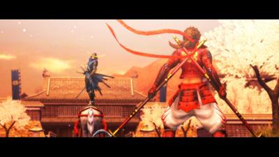 Sengoku Basara: Samurai Heroes - Screenshot - Gameplay (World) - 1280x720