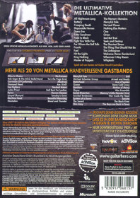 Guitar Hero: Metallica - Box - Back (Germany) - 600x848