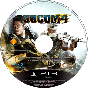 SOCOM 4: U.S. Navy SEALs - Disc (Korea) - 684x684