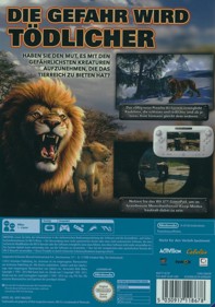 Cabela's Dangerous Hunts 2013 - Box - Back (Germany) - 1189x1695