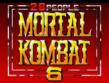 Mortal Kombat 6: 28 People - Screenshot - Game Title (World) - 585x448
