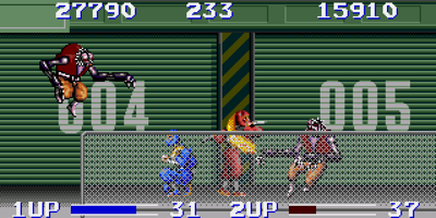The Ninja Warriors - Screenshot - Gameplay (Japan) - 640x320