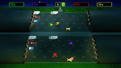 Frogger: Hyper Arcade Edition - Screenshot - Gameplay (World) - 1280x720
