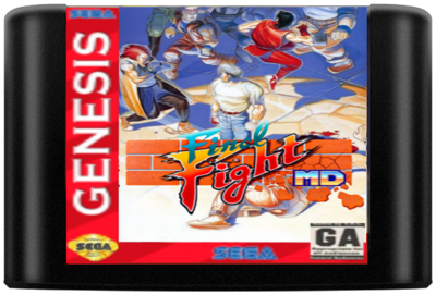 Final Fight MD - Cart - Front (North America) - 720x488