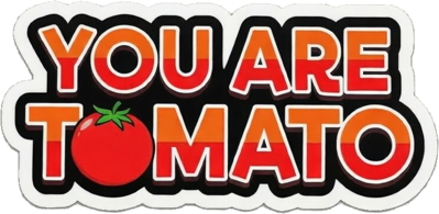 YOU ARE TOMATO - Clear Logo (World) - 749x366