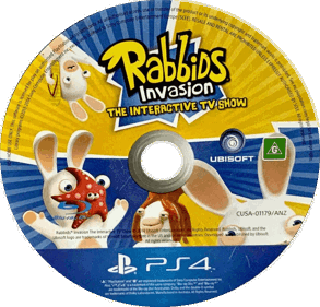 Rabbids Invasion - Disc (Oceania) - 1260x1207