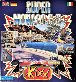 Super Monaco G.P. - Box - Front (Europe) - 2168x2338