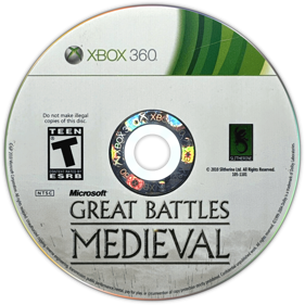 History Great Battles: Medieval - Disc (North America) - 996x996