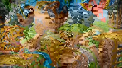 JumpStart Wildlife Safari: Field Trip - Fanart - Background (World) - 3840x2160