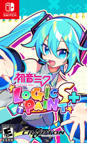 Hatsune Miku: Logic Paint S+ - Fanart - Box - Front (World) - 885x1440