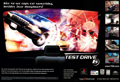 Test Drive 6 - Advertisement Flyer - Front (North America) - 3219x2200