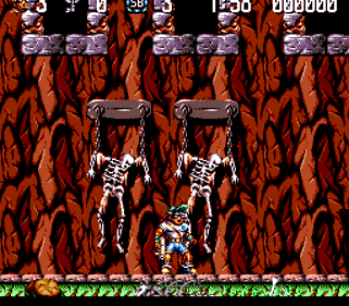 Jim Power in Mutant Planet - Screenshot - Gameplay (Japan) - 256x224