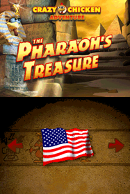 Crazy Chicken Adventure: The Pharaoh's Treasure - Screenshot - Game Title (World) - 256x384