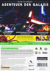 LEGO Star Wars: The Force Awakens - Box - Back (Germany) - 906x1280