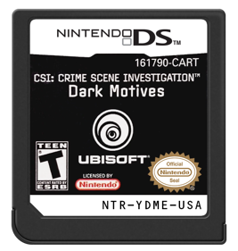CSI: Dark Motives - Cart - Front (North America) - 571x600