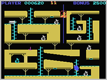 Bagman - Screenshot - Gameplay (World) - 256x192