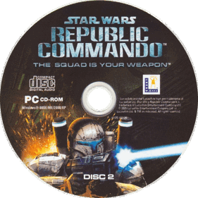 Star Wars: Republic Commando - Disc (Europe) - 757x756