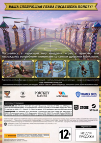 Harry Potter: Quidditch Champions - Fanart - Box - Back (Russia) - 1800x2550