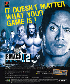 WWF Smackdown! 2: Know Your Role - Advertisement Flyer - Front (United Kingdom) - 1820x2200