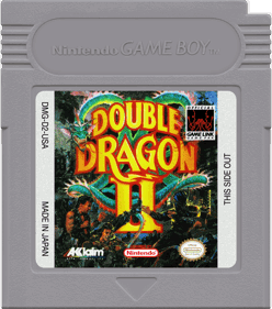 Double Dragon II - Cart - Front (North America) - 1000x1132
