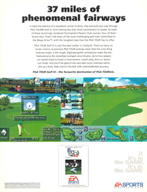 PGA Tour Golf III - Advertisement Flyer - Front (United Kingdom) - 1908x2500